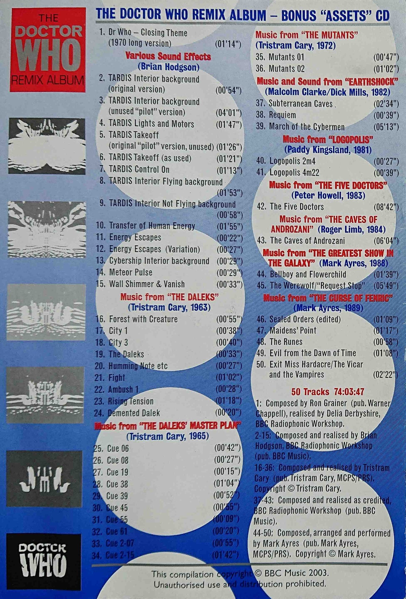 Inserts from DVD-TDWRA